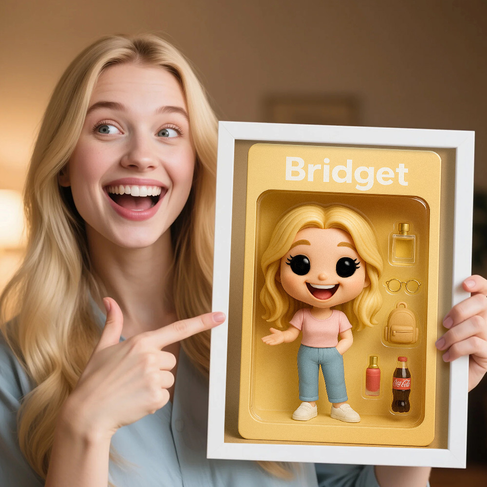 Ritratti Di Action Figure Personalizzate | Arte Personalizzata Della Scatola Dei Giocattoli | Decorazioni Per Cornici Per Foto Personalizzate - 