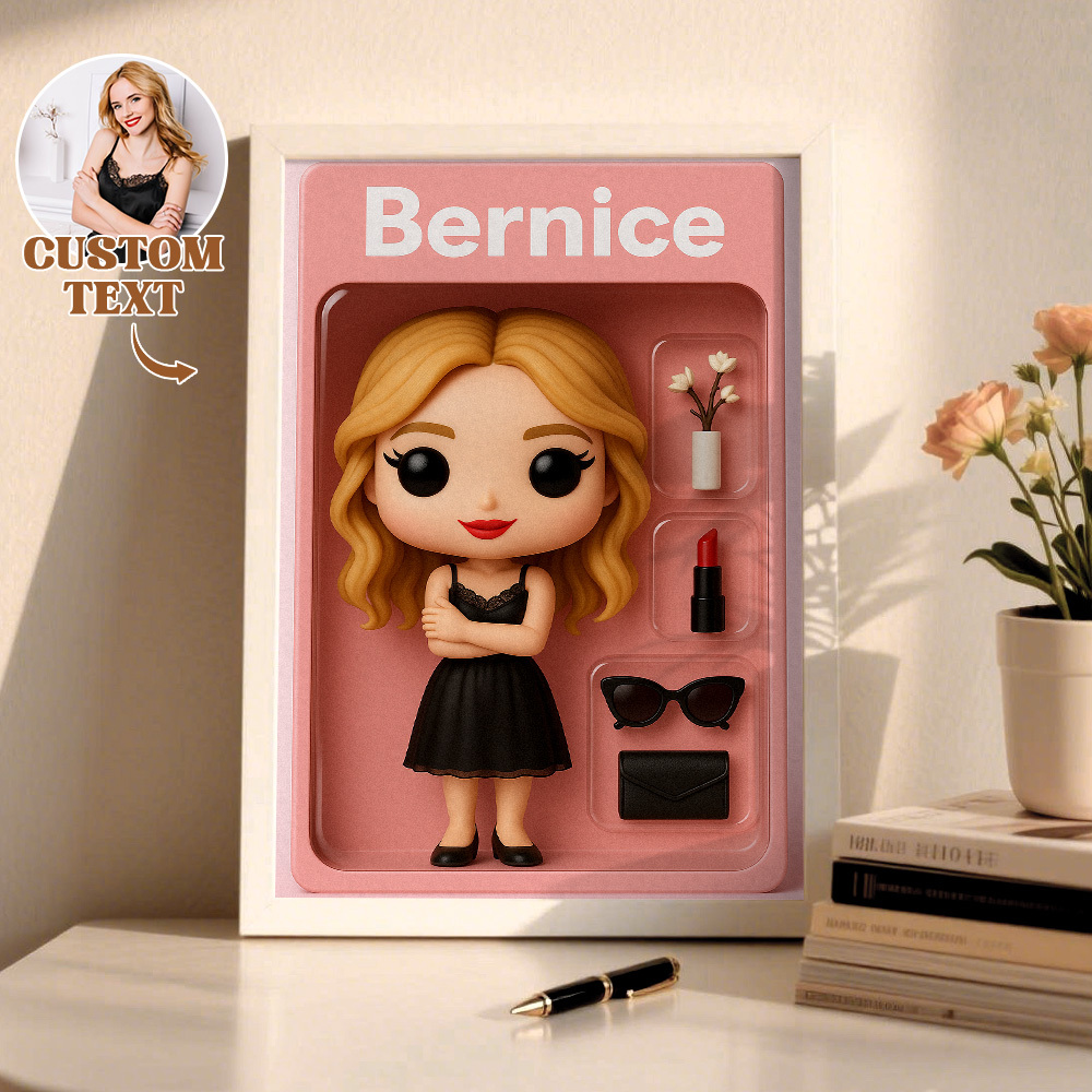 Ritratti Di Action Figure Personalizzati | Decorazioni Personalizzate Per Scatole Di Giocattoli | Decorazioni Personalizzate Per Cornici Fotografiche | The Greatest Man - 