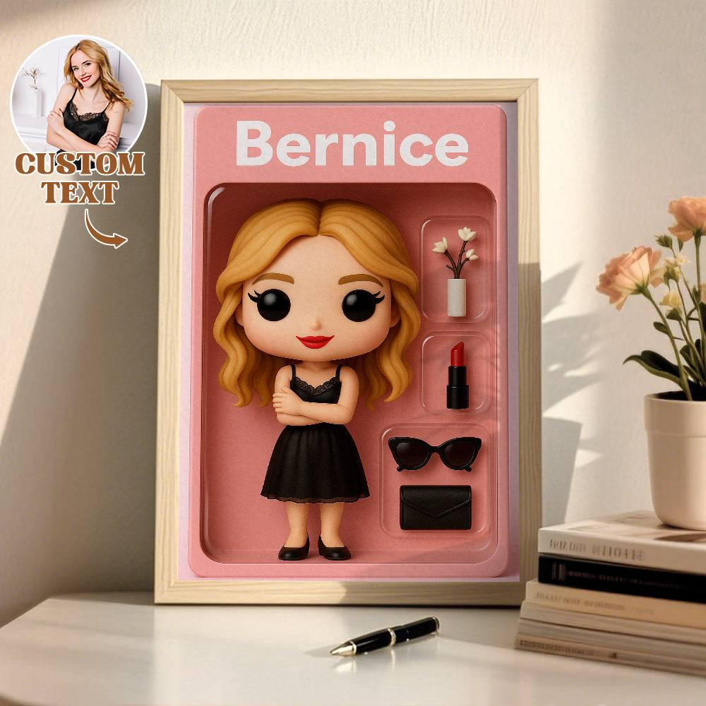 Ritratti Di Action Figure Personalizzati | Decorazioni Personalizzate Per Scatole Di Giocattoli | Decorazioni Personalizzate Per Cornici Fotografiche | The Greatest Man - 