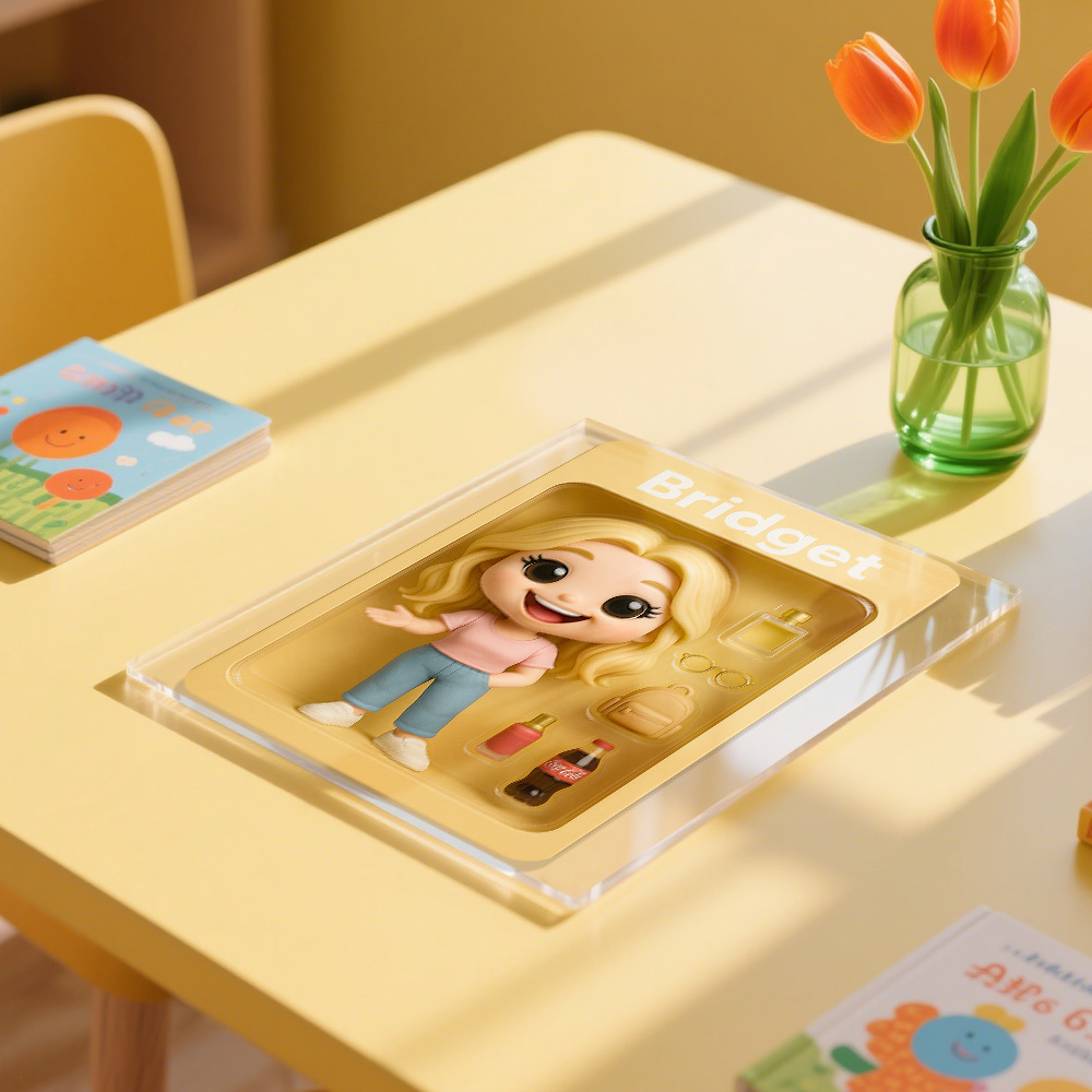 Ritratto Personalizzato Di Una Figura Funko Pop | Scatola Di Giocattoli Personalizzata | Design Digitale Retrò Del Personaggio - 