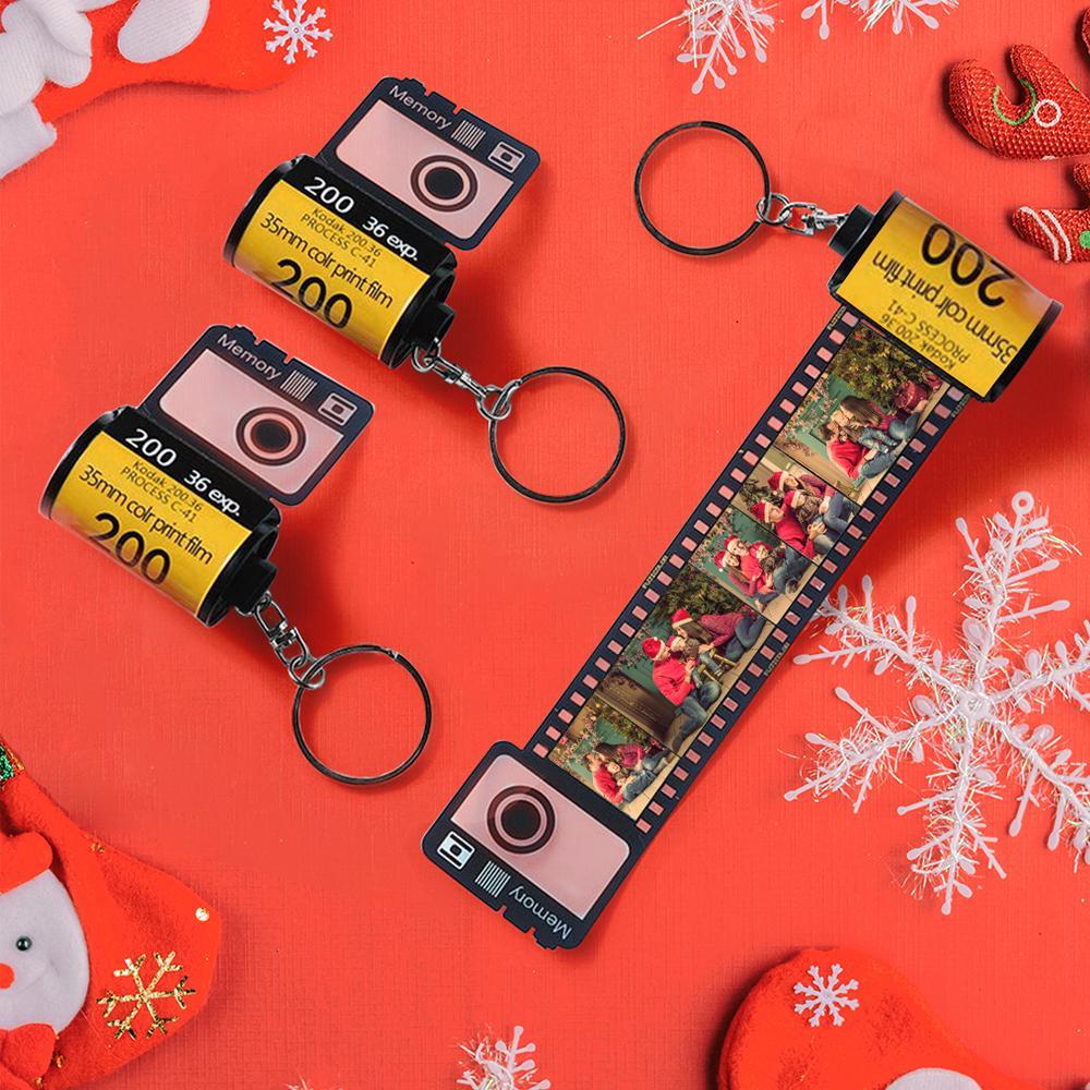 Custom Film Keychain Gifts Christmas Day Gifts