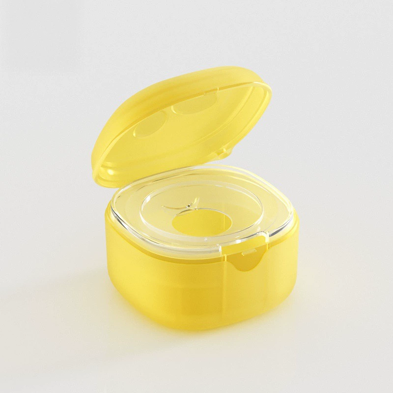 Scatola Per Ciuccio Gialla (7,5*7,5*5,1 Cm)