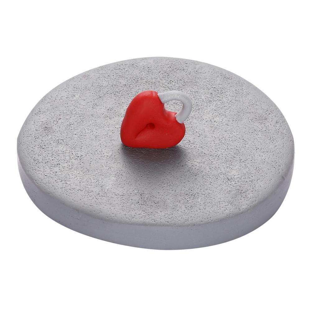 Base Per Lucchetto A Forma Di Cuore Rosso Z10 - 