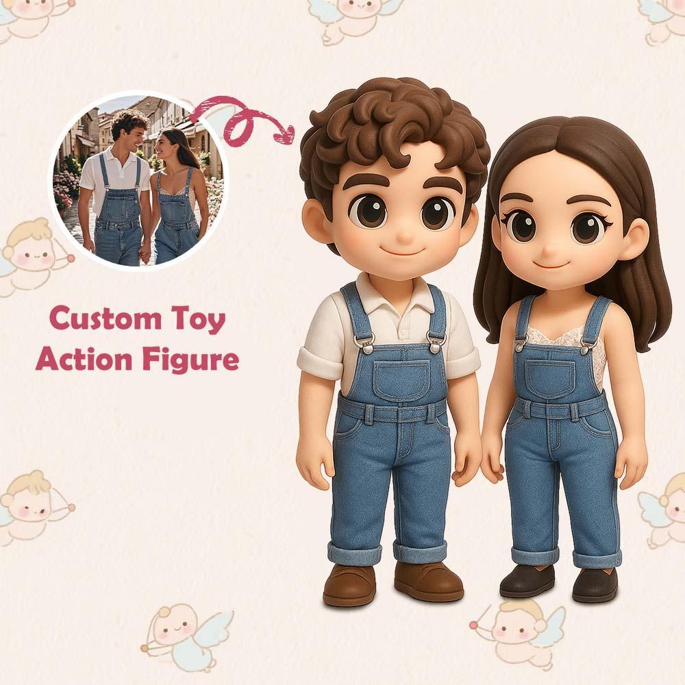 Personalized 3D Action Figure Turn Your Photo into a Unique Gifts for Lover
