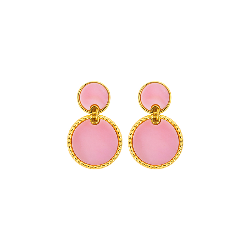 Chic Riviera Summer Drop Earrings