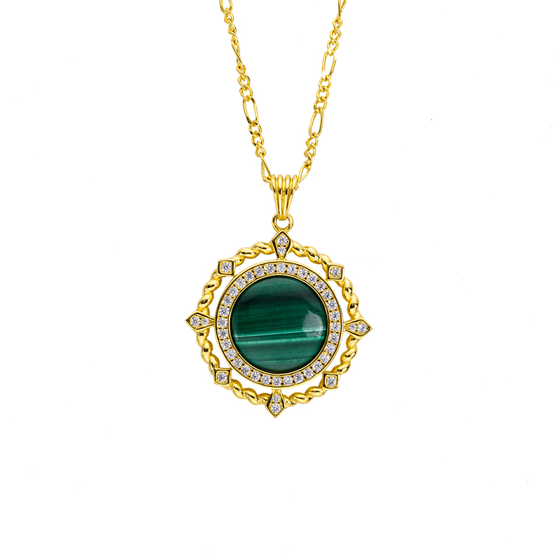Luxury Court-Style Malachite Jewelry