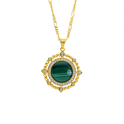 Luxury Court-Style Malachite Jewelry