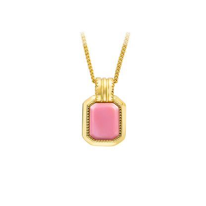 Pink Conch Necklace