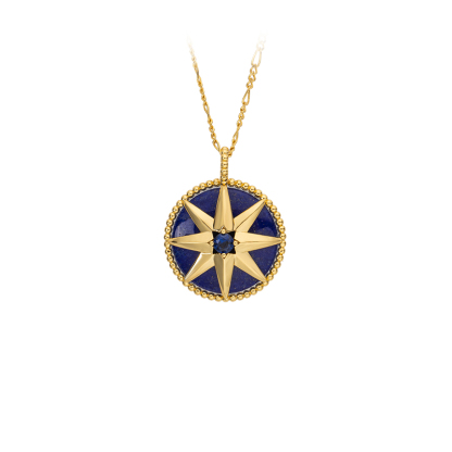 Lapis Lazuli Star Pendant | Sacred Geometry Necklace