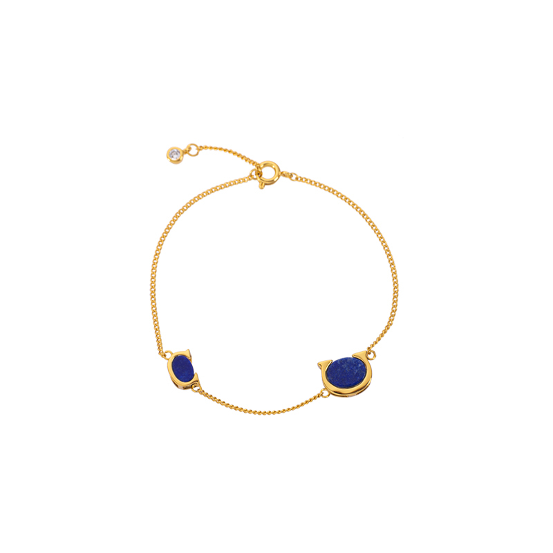 Natural Lapis Lazuli Bracelet | Unique Design