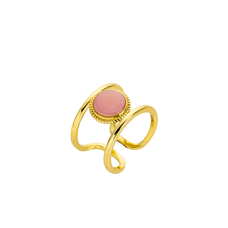 Bestselling French Vintage Natural Conch Shell Ring 