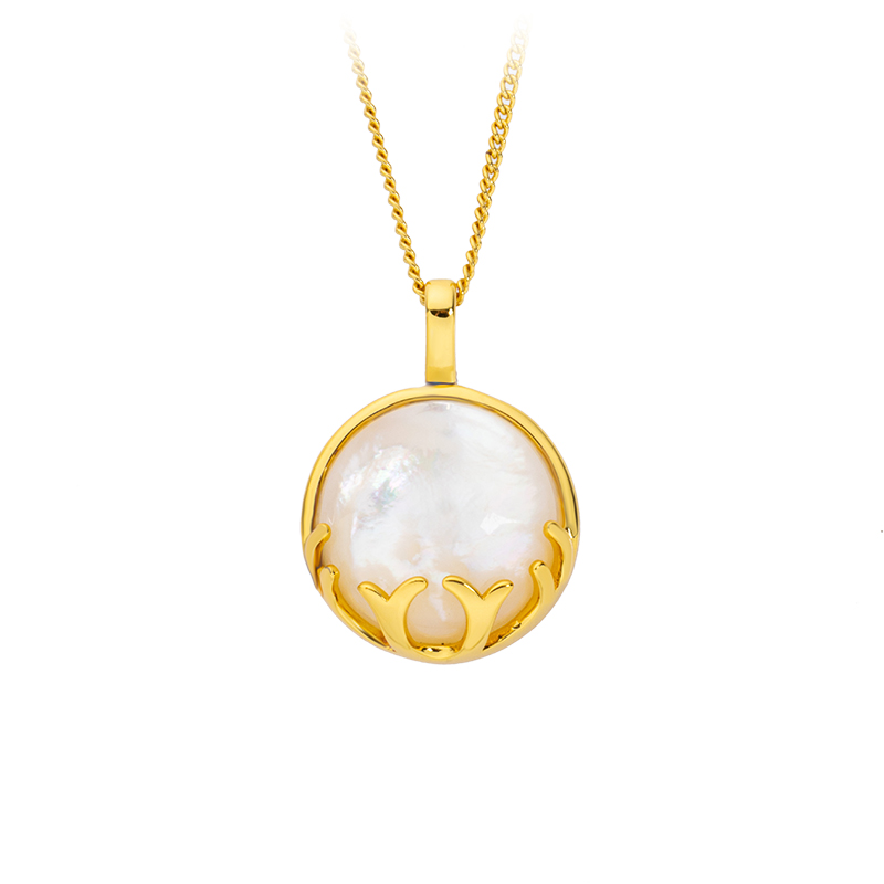 Natural MOP Companion Necklace - Always With You 