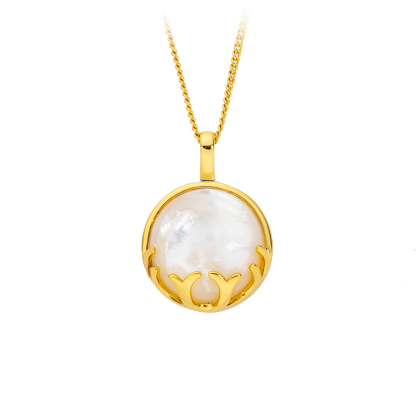 Natural MOP Companion Necklace - Always With You 