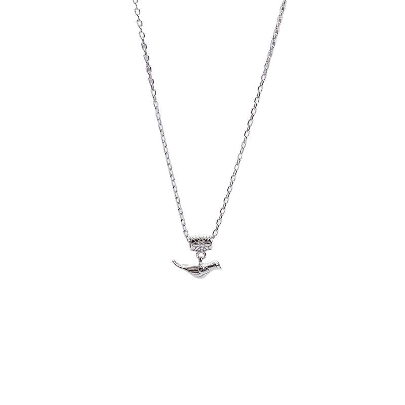 Songbird Pendant Necklace | Minimalist Everyday Jewelry