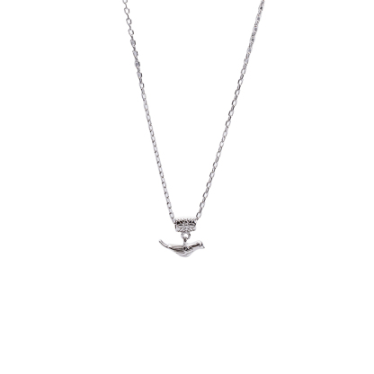 Songbird Pendant Necklace | Minimalist Everyday Jewelry