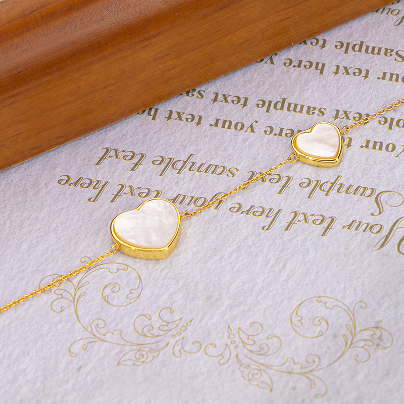 Double Heart Bracelet | Fresh Sweet & Girly Charm 