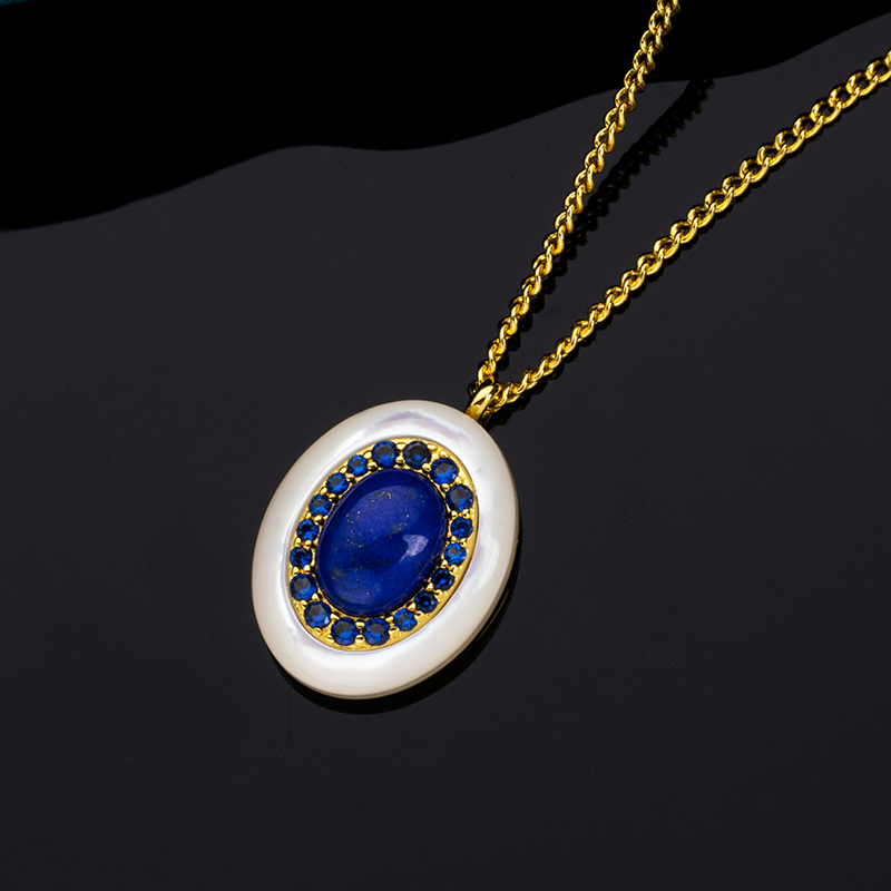 Exquisite Oval Bohemian-Style Versatile Necklace