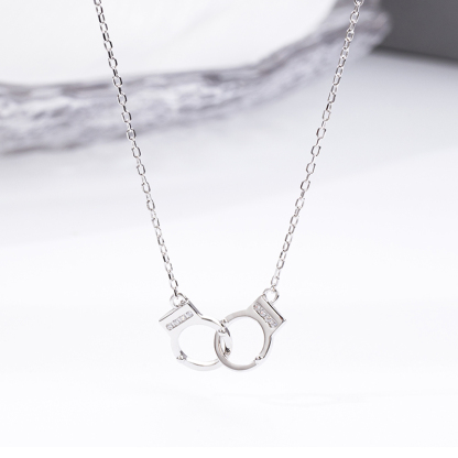 Fifty Shades Inspired Cuff Necklace - Edgy Retro Jewelry