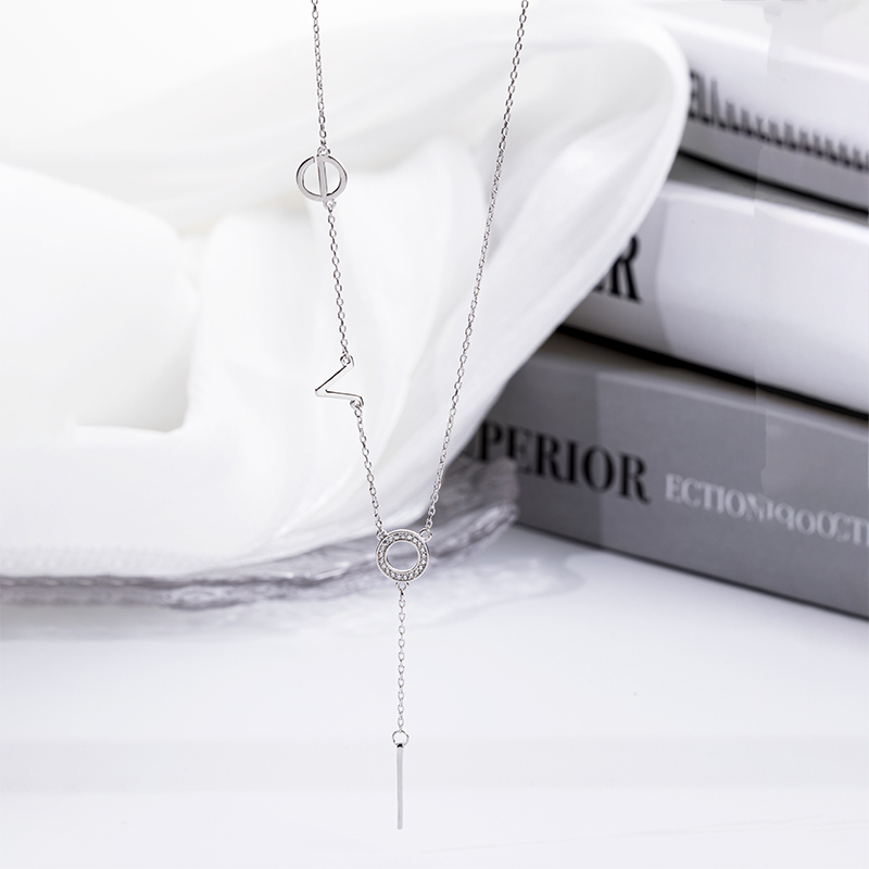 925 Geometric Choker Necklace - Sterling Silver Teen Jewelry