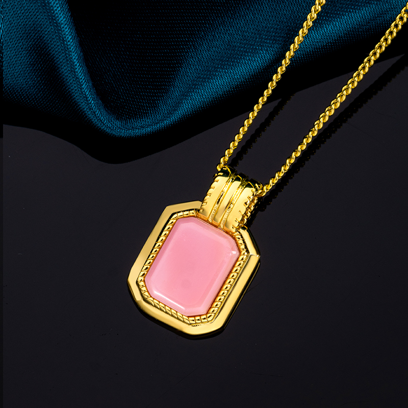 Pink Conch Necklace