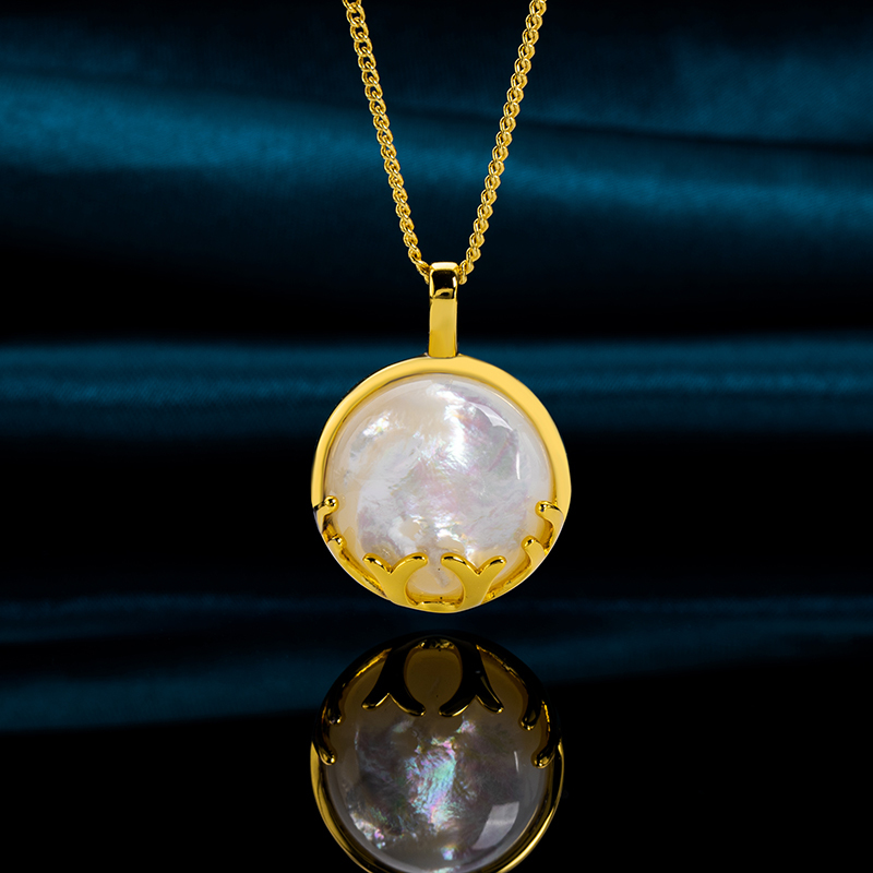 Natural MOP Companion Necklace - Always With You 