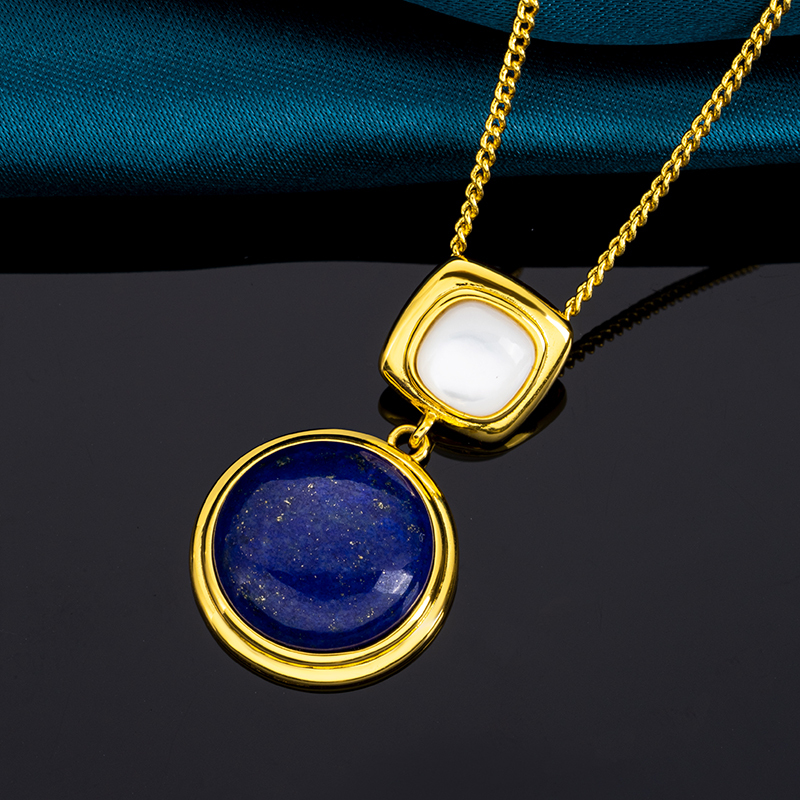 Royal Style Lapis Lazuli Elegant Pendant