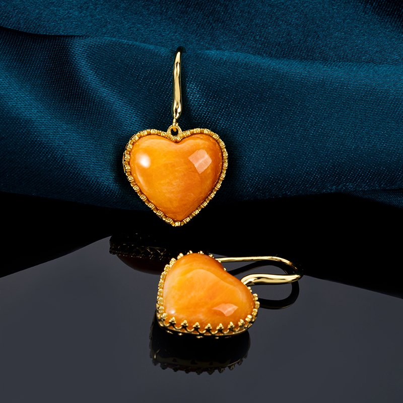 Natural Spiny Oyster Shell Heart Earrings - Timeless Love Symbol Handmade Jewelry, Organic Oceanic Studs for Sensitive Ears with Boho Bridal Versatility
