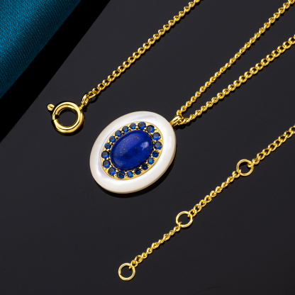 Exquisite Oval Bohemian-Style Versatile Necklace