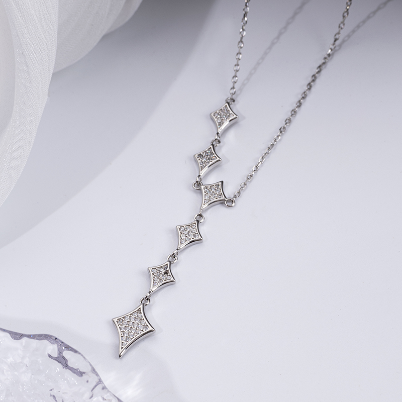 S925 Star Necklace - Sterling Silver Celestial Jewelry