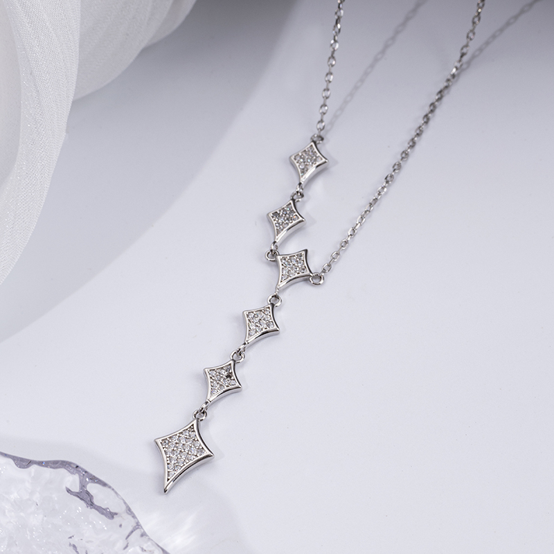 S925 Star Necklace - Sterling Silver Celestial Jewelry