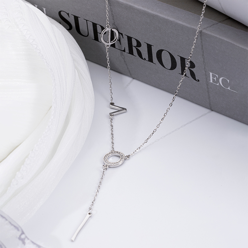 925 Geometric Choker Necklace - Sterling Silver Teen Jewelry