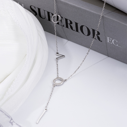 925 Geometric Choker Necklace - Sterling Silver Teen Jewelry