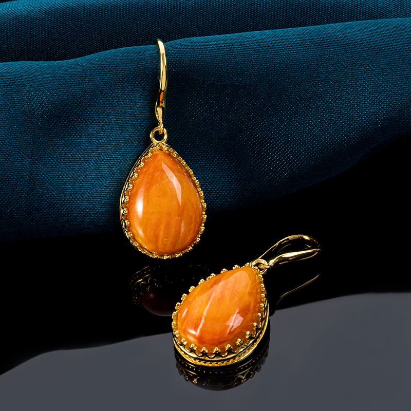 Ethical Boho Teardrop Earrings – Natural Shell Jewelry for Free Spirits