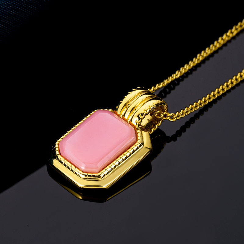 Pink Conch Necklace