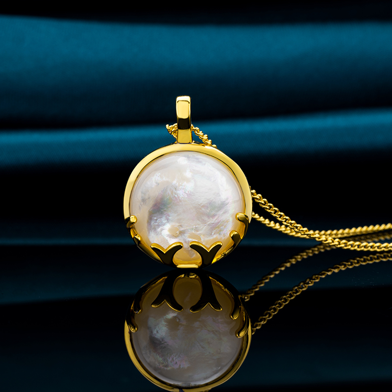 Natural MOP Companion Necklace - Always With You 