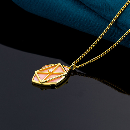 French Royal Diamond Conch Choker | Gift for Her