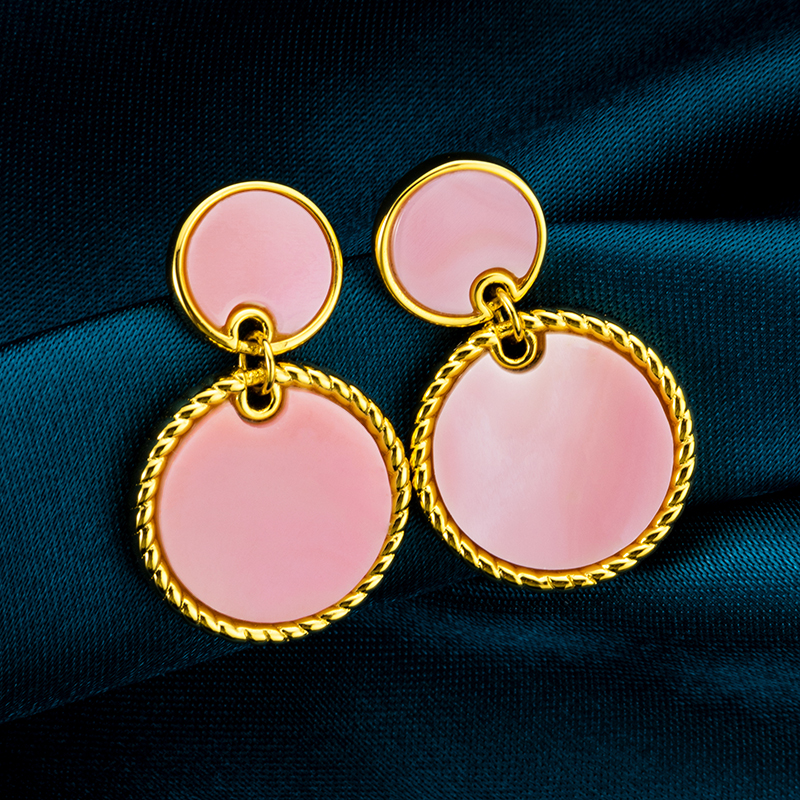 Chic Riviera Summer Drop Earrings