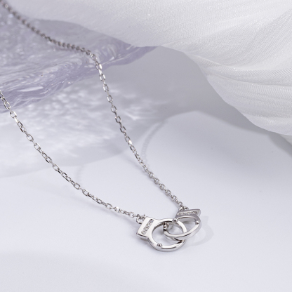 Fifty Shades Inspired Cuff Necklace - Edgy Retro Jewelry