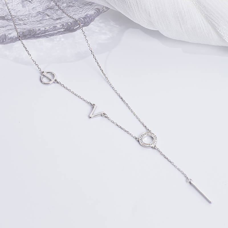 925 Geometric Choker Necklace - Sterling Silver Teen Jewelry