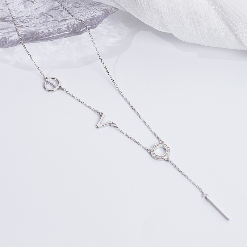 925 Geometric Choker Necklace - Sterling Silver Teen Jewelry