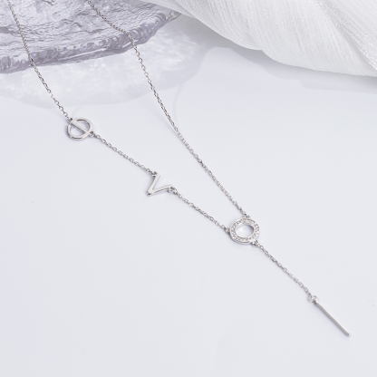 925 Geometric Choker Necklace - Sterling Silver Teen Jewelry