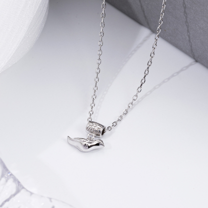 Songbird Pendant Necklace | Minimalist Everyday Jewelry