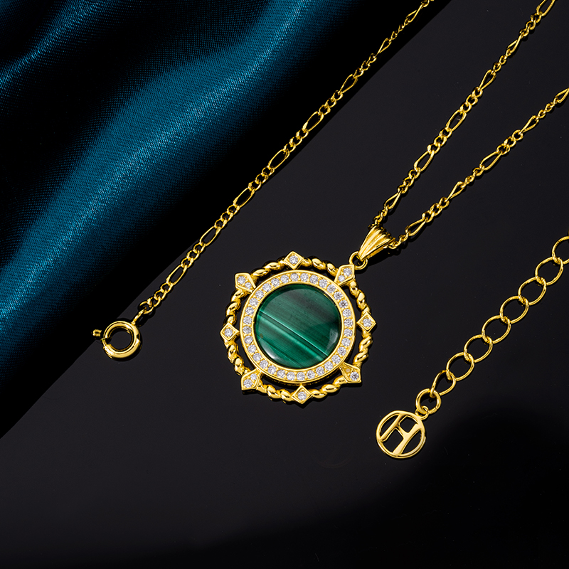 Luxury Court-Style Malachite Jewelry