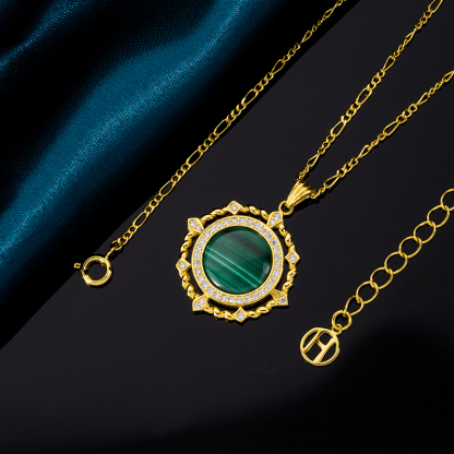 Luxury Court-Style Malachite Jewelry