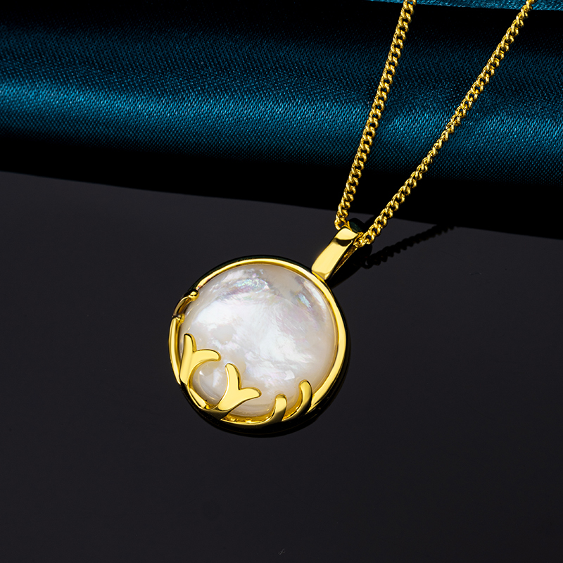 Natural MOP Companion Necklace - Always With You 