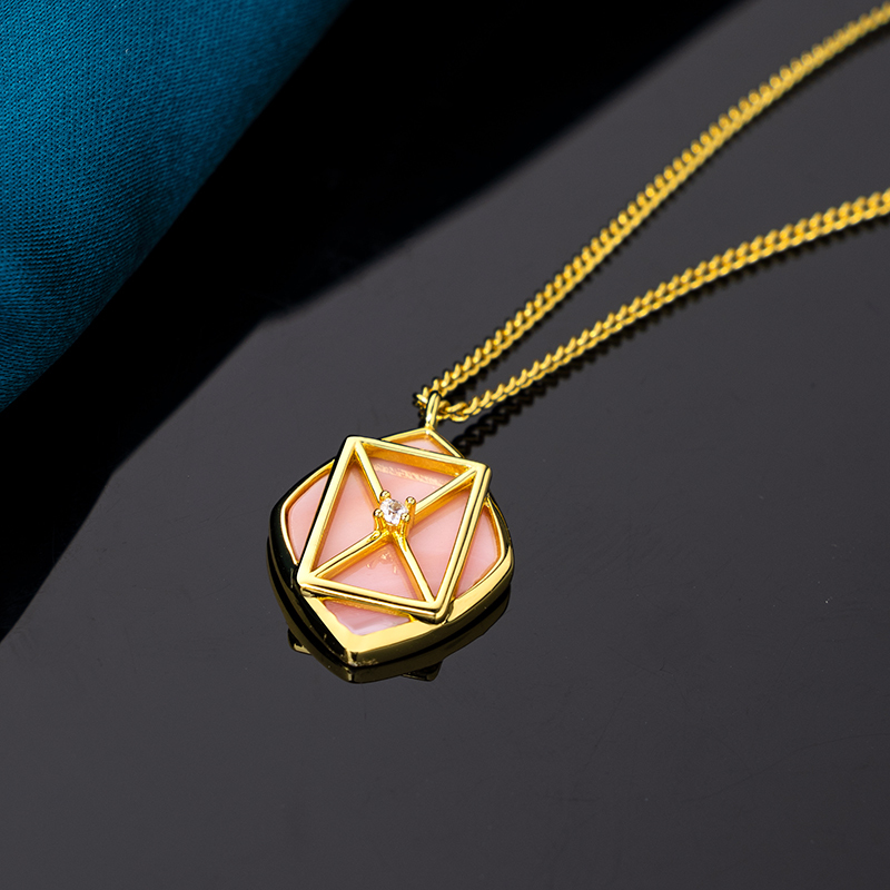 French Royal Diamond Conch Choker | Gift for Her