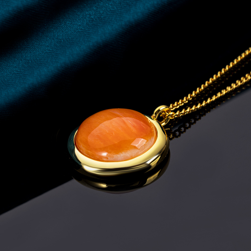 Natural Spiny Oyster Necklace Women – Minimalist Round Shell Choker, Boho Collarbone Jewelry
