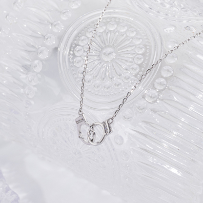 Fifty Shades Inspired Cuff Necklace - Edgy Retro Jewelry