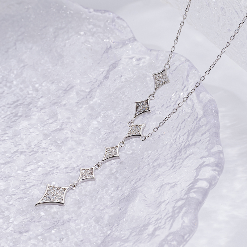 S925 Star Necklace - Sterling Silver Celestial Jewelry