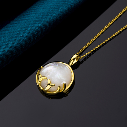 Natural MOP Companion Necklace - Always With You 